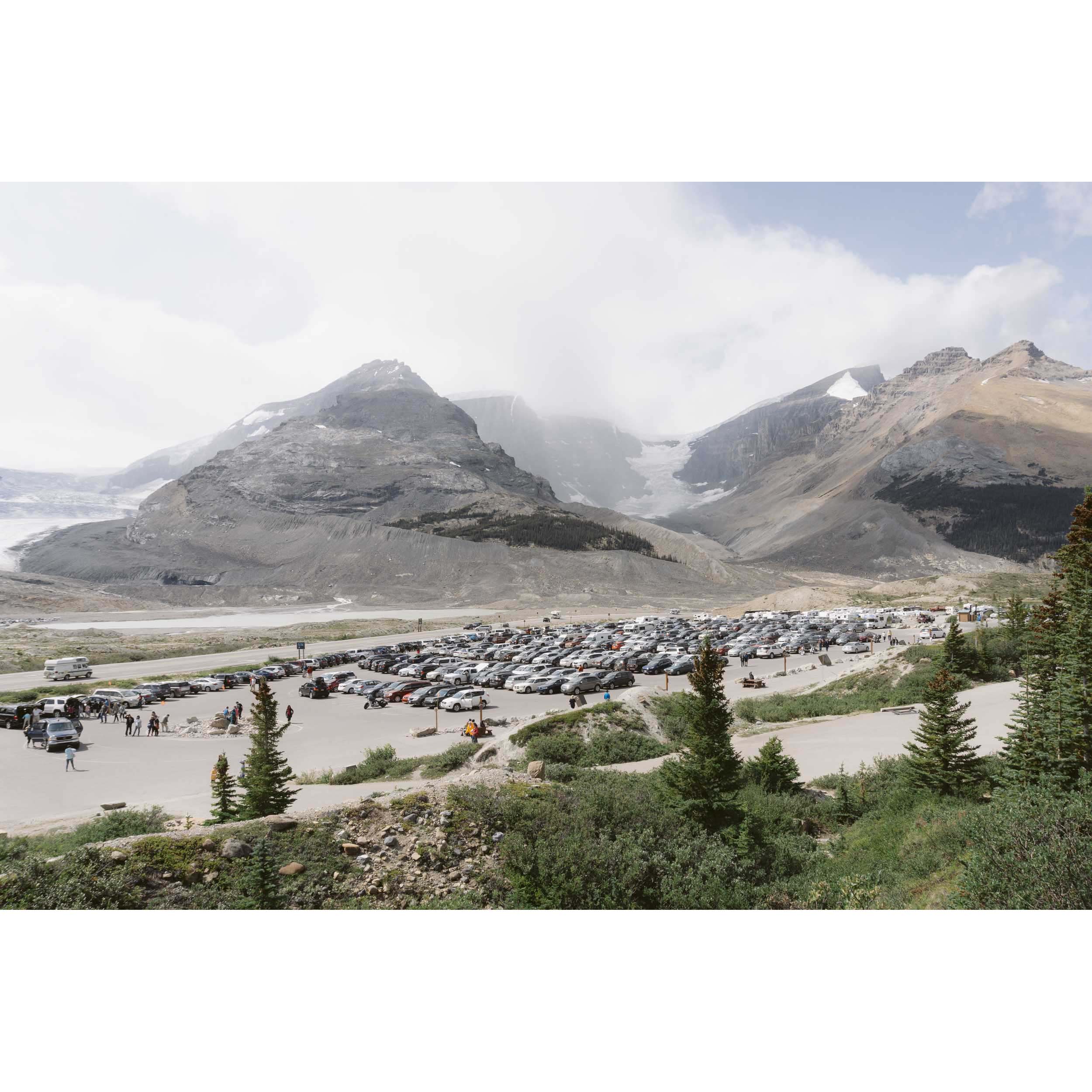 PARKING LOT - Rocky Mountains, Canada