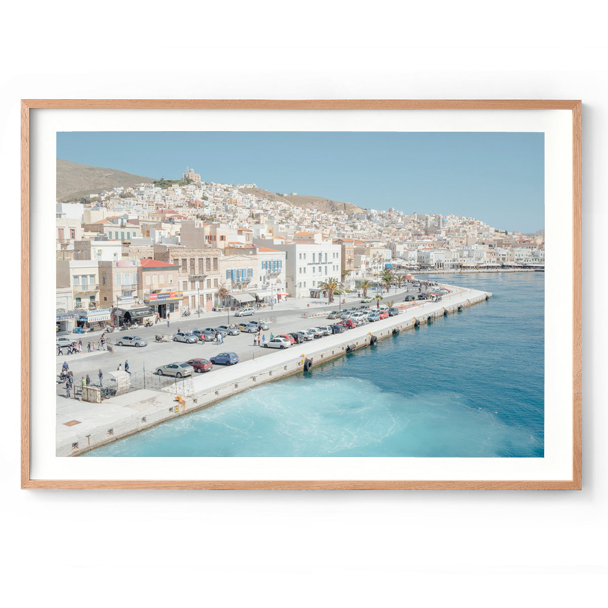 Pastel Port - Syros, Greece