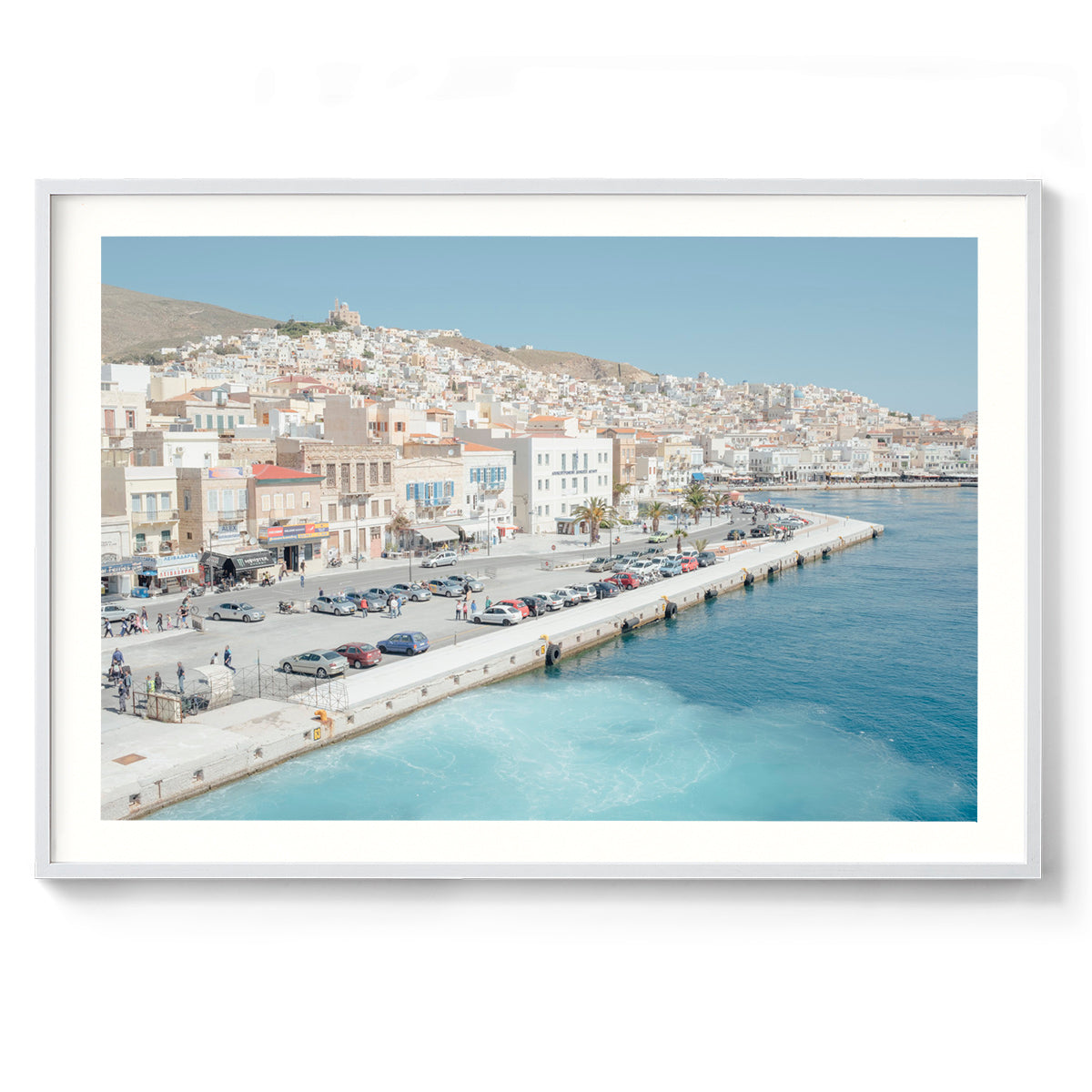 Pastel Port - Syros, Greece