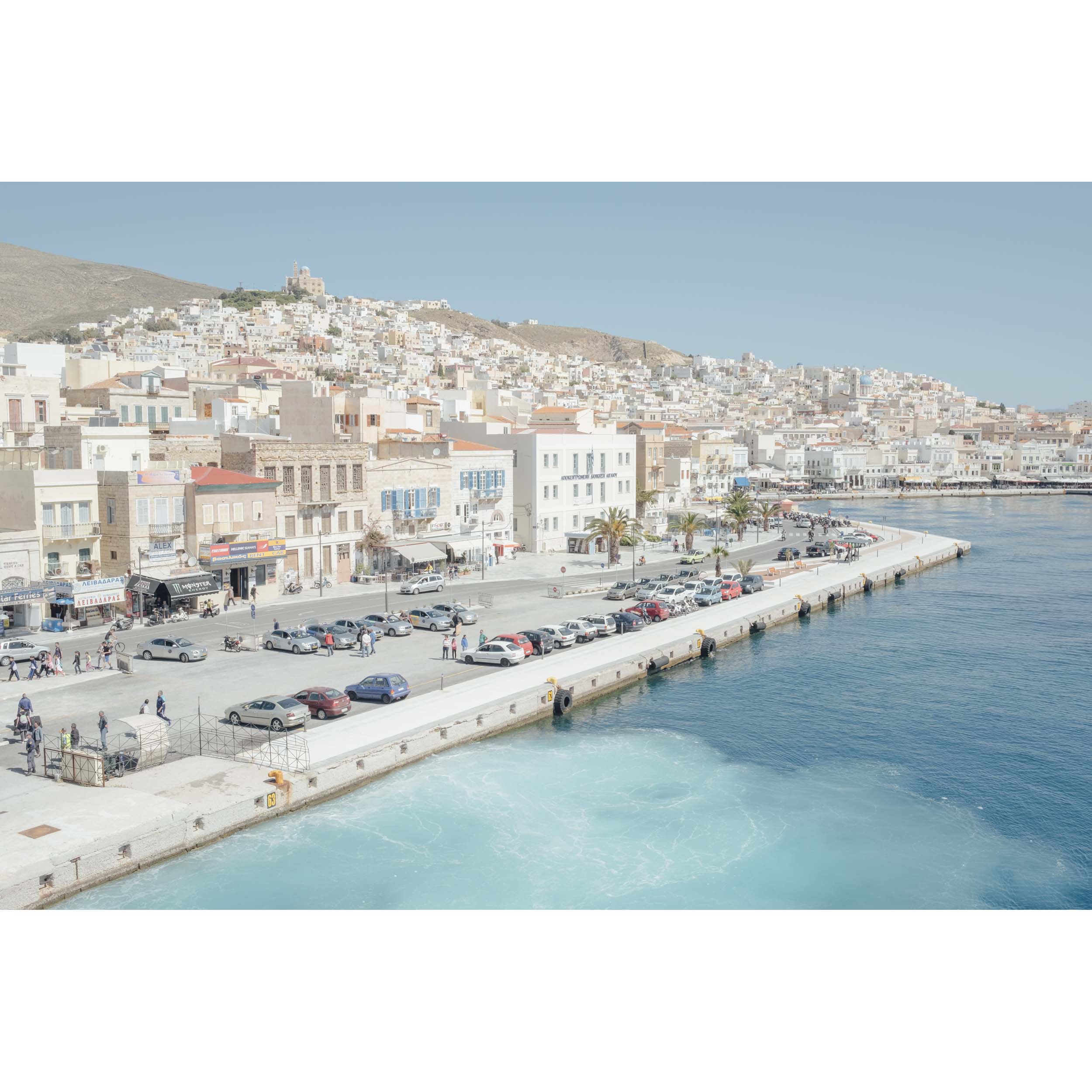 PASTEL PORT - Syros, Greece
