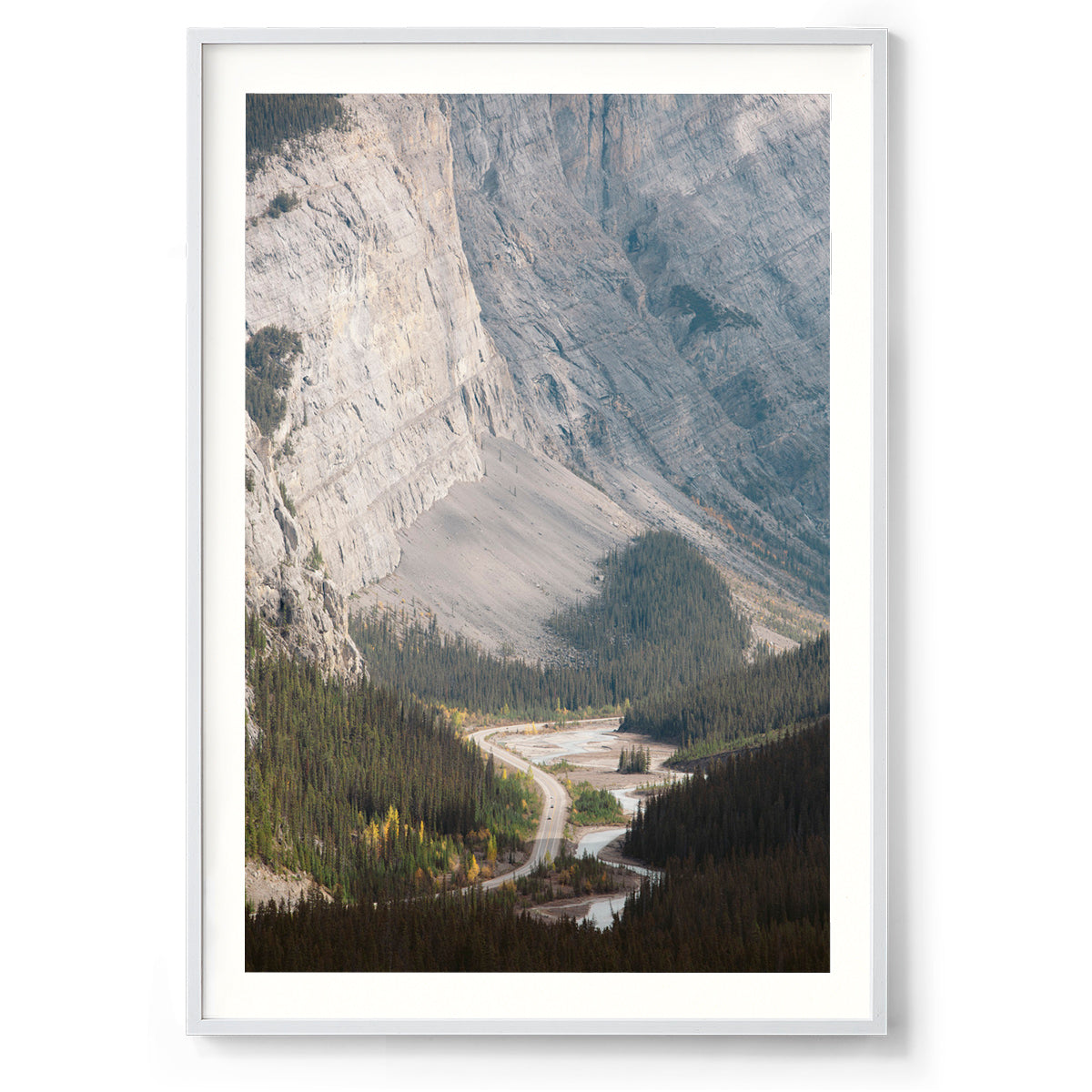 Rockies' Ribbon - Rocky Mountains, Canada