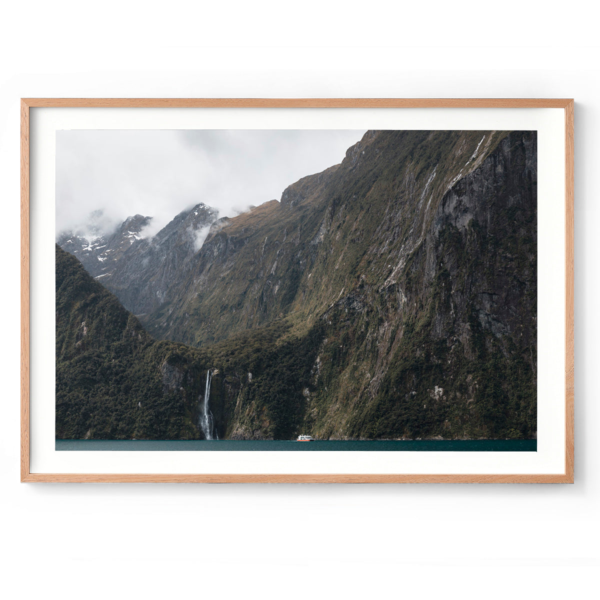 Small Fish, Big Pond - Milford Sound, New Zealand