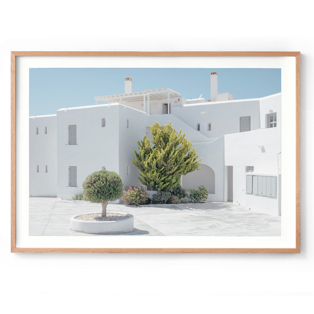 Whitewashed - Mykonos, Greece