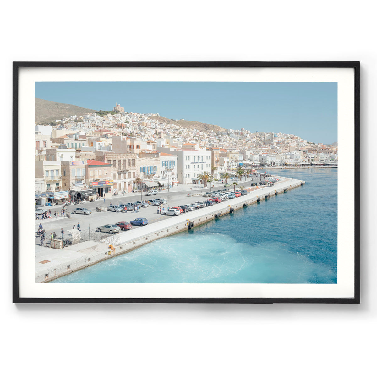 Pastel Port - Syros, Greece