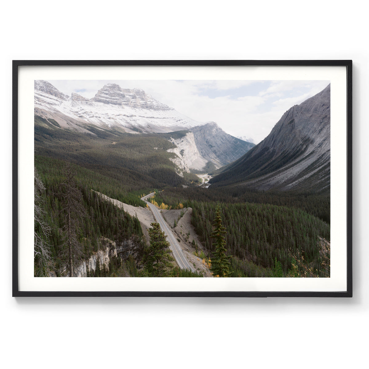 Mountain Pass - Rocky Mountains, Canada