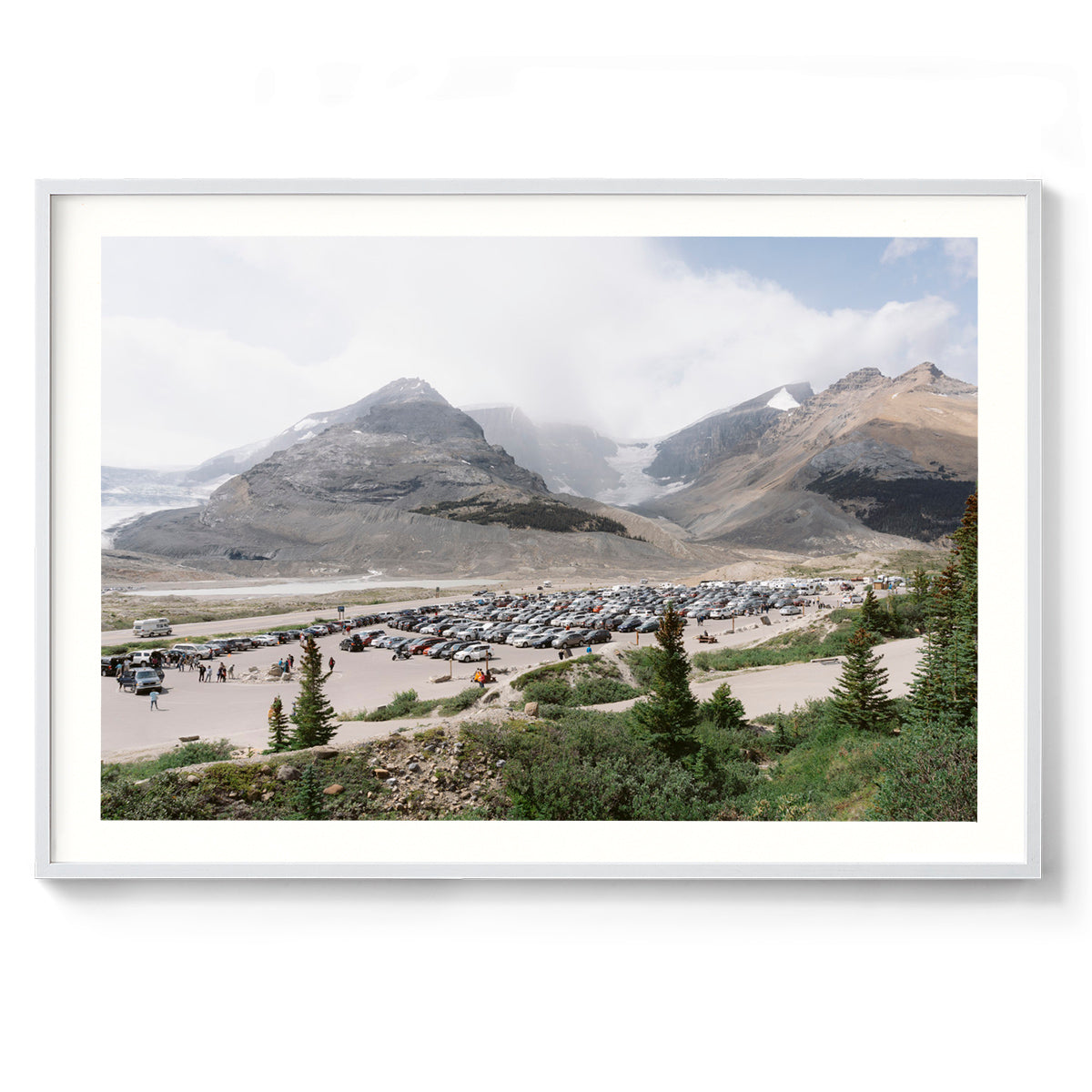Parking Lot - Rocky Mountains, Canada