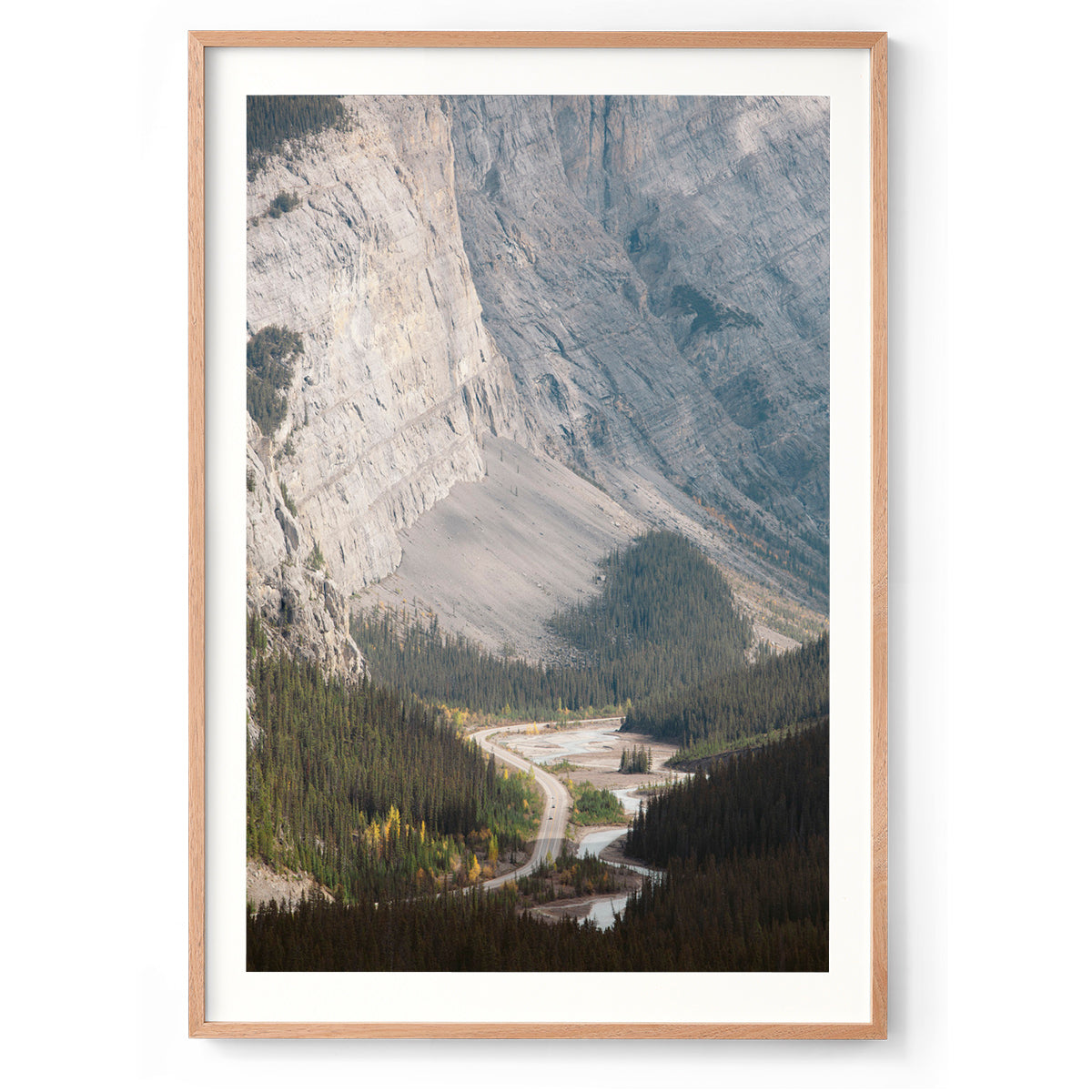 Rockies' Ribbon - Rocky Mountains, Canada