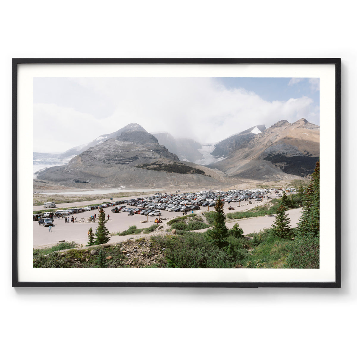 Parking Lot - Rocky Mountains, Canada