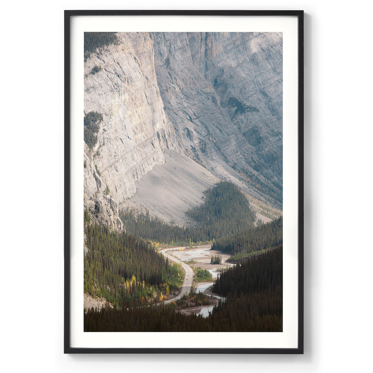 Rockies' Ribbon - Rocky Mountains, Canada
